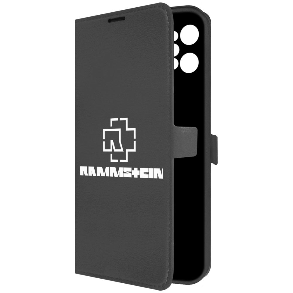 

Чехол-книжка Krutoff Eco Book для Realme C31 Rammstein черный