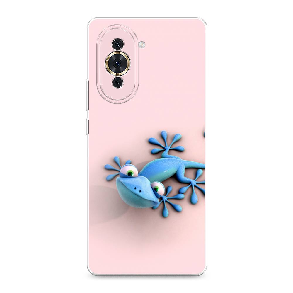 

Чехол Awog на Huawei Nova 10 "Голубая ящерка", Разноцветный, 6108950-2