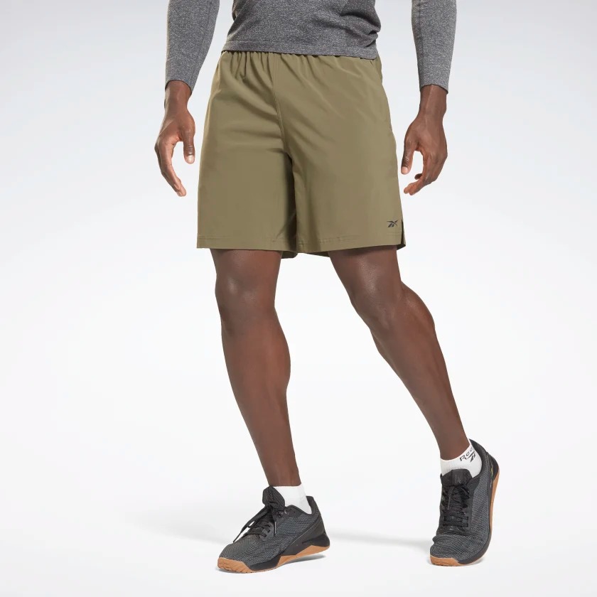 фото Шорты мужские reebok training app short men зеленые xs