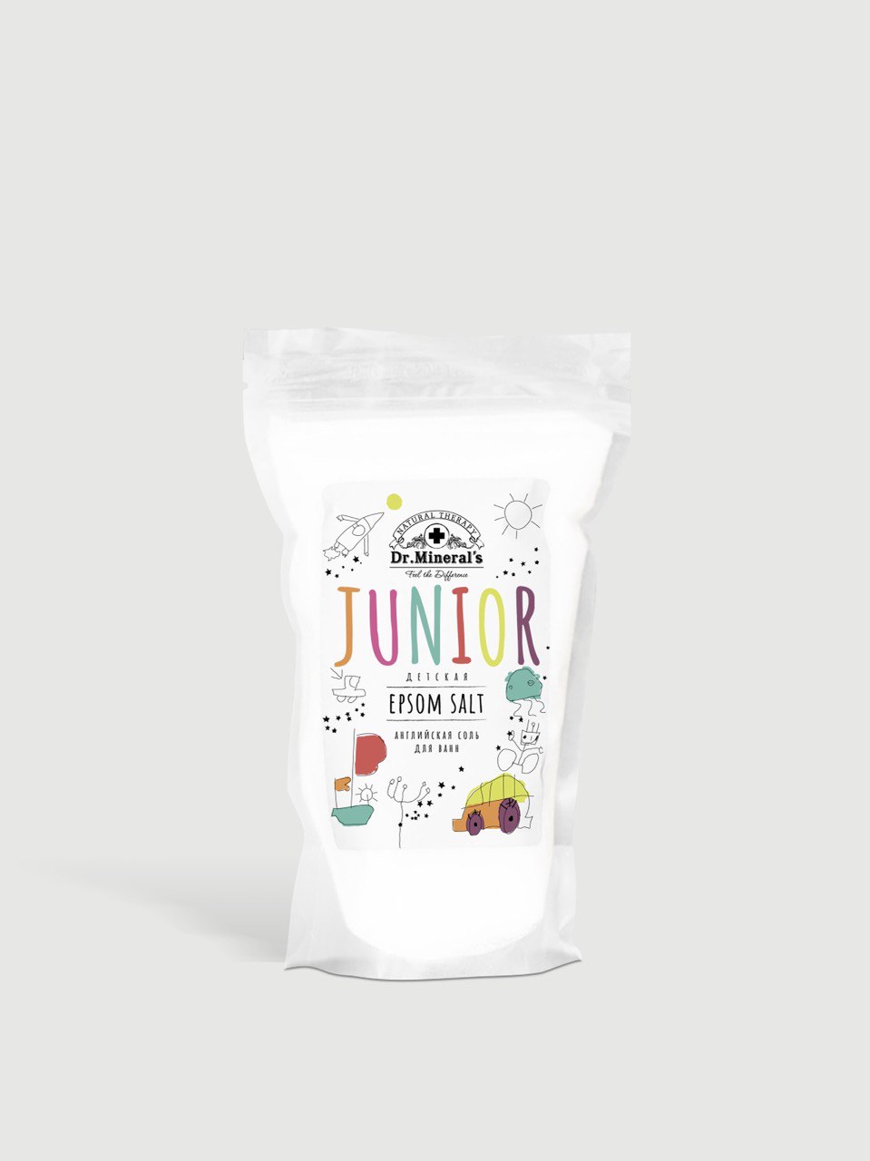 Соль для ванн детская Dr.Mineral’s Junior Epsom salt 500 грамм