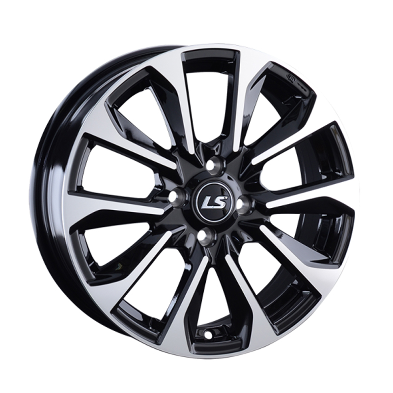 

Колесный диск LS WHEELS, 1006 6x16/5x114.3ET43 67.1 Bkf, Черный;серебристый