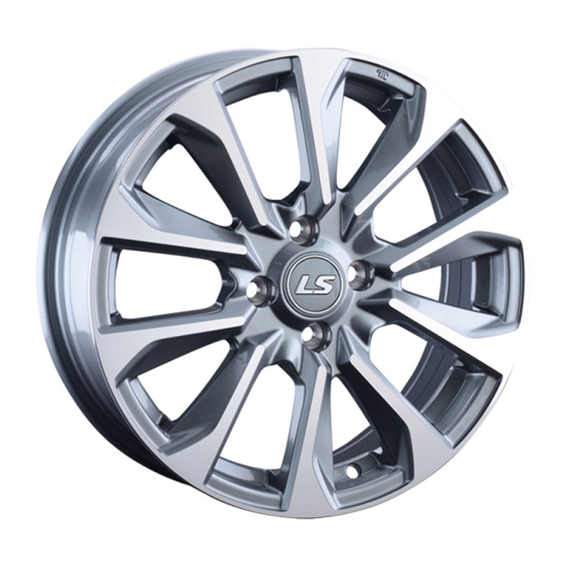 

Колесный диск LS WHEELS, 1006 6x16/4x100ET45 60.1 Gmf, Серый;серебристый
