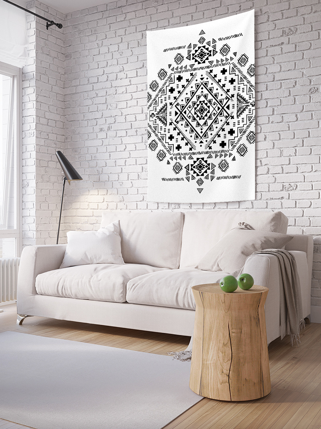 

Вертикальное фотопанно на стену JoyArty Узор из древности 100x150 см, Узор из древности