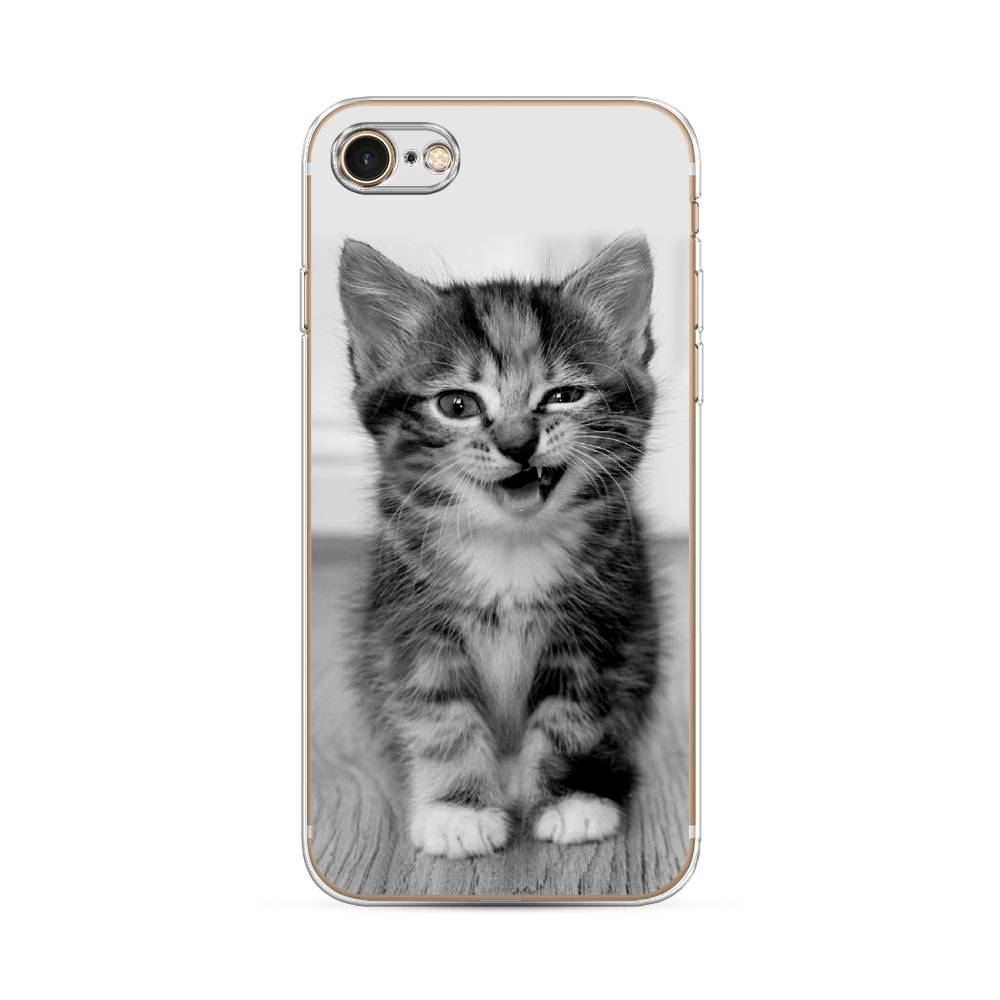 

Чехол Awog на Apple iPhone 8 / Айфон 8 "Подмигивающий котенок", Разноцветный, 10850-1