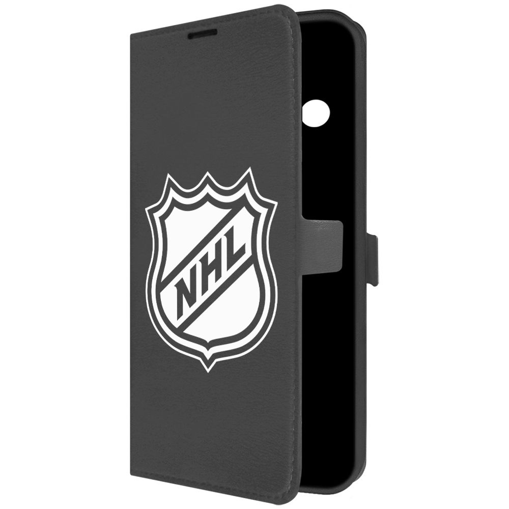 

Чехол-книжка Krutoff Eco Book для Realme 11 Pro NHL (НХЛ) (черный)