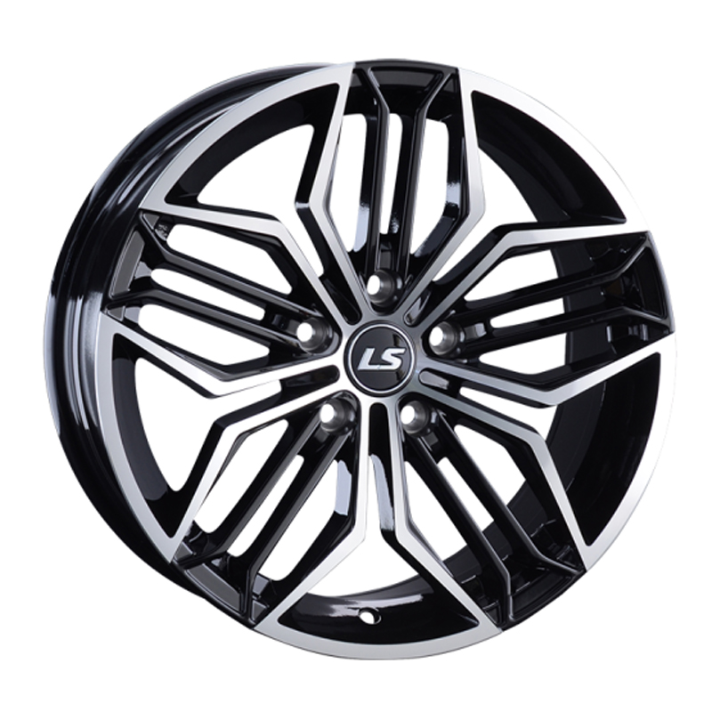 

Колесный диск LS WHEELS, 1001 8x17/5x114.3ET40 67.1 Bkf, Черный;серебристый