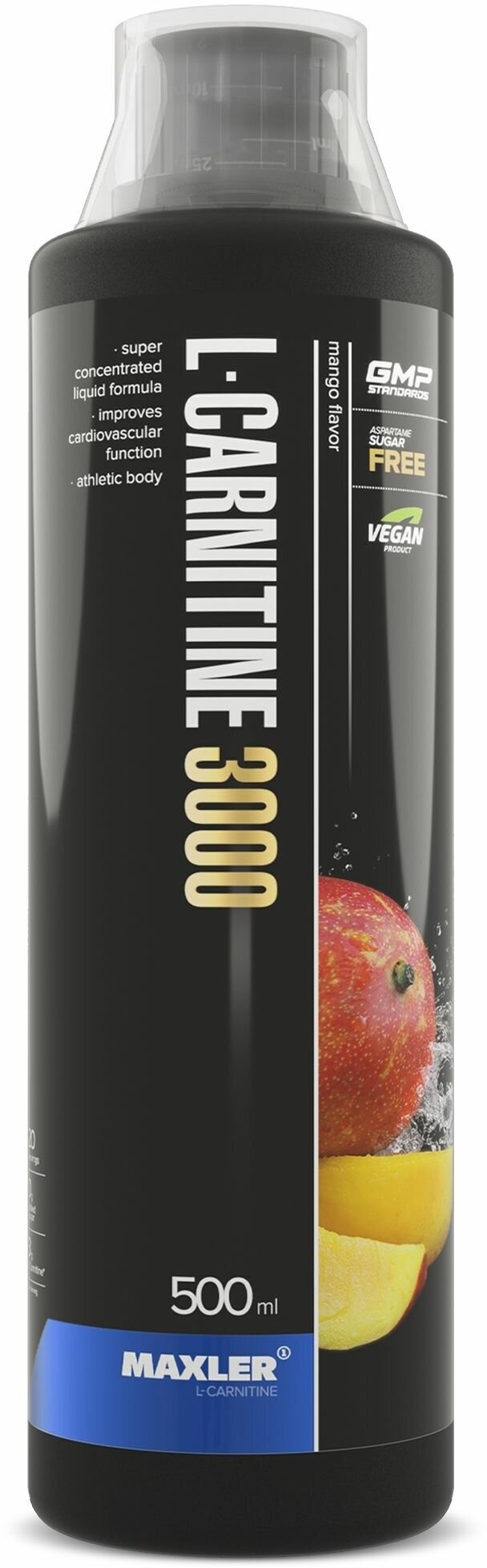 L-Carnitine Comfortable Shape 3000, 500 ml (манго)