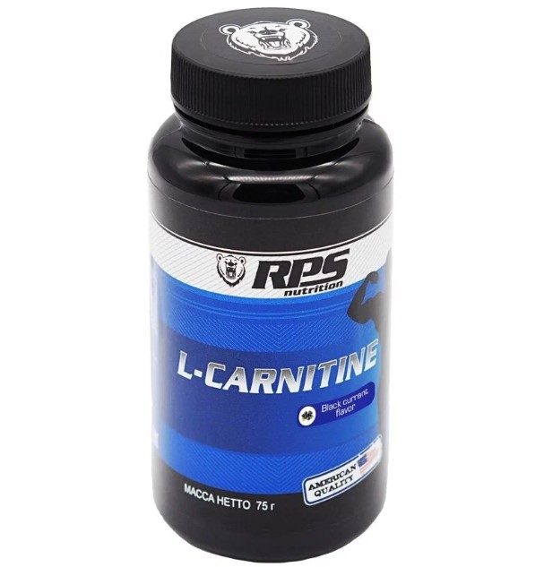 RPS L-carnitine, 75 гр. (чёрная смородина)