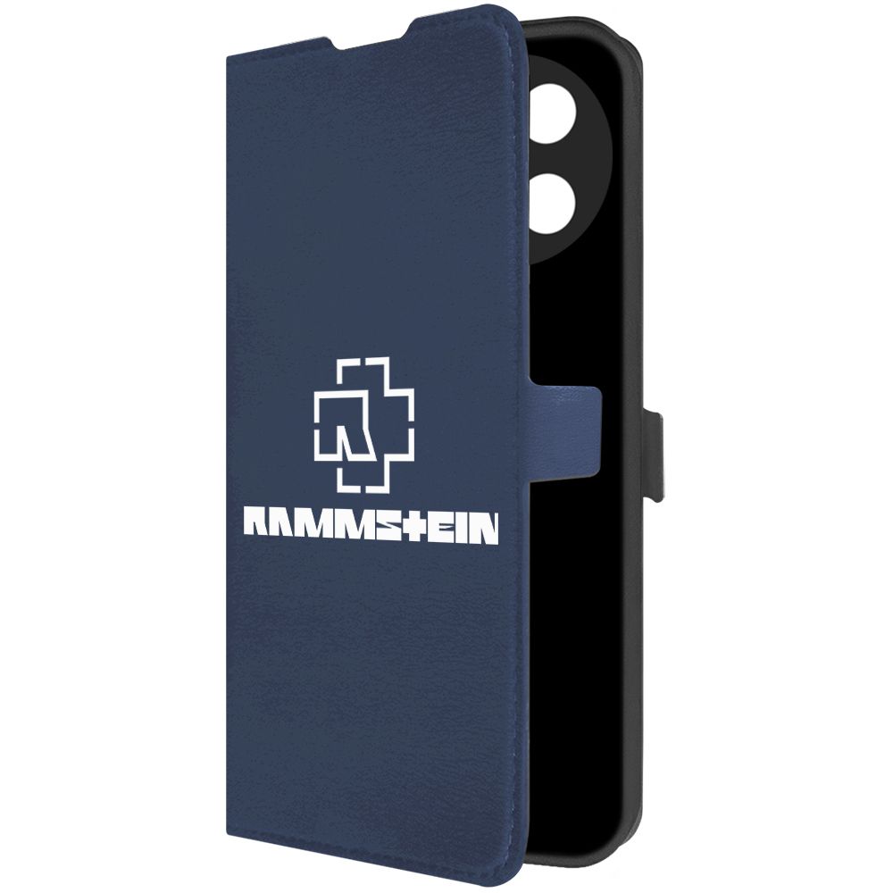 

Чехол-книжка Krutoff Eco Book для Realme 11 4G Rammstein синий