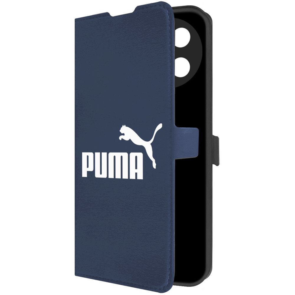

Чехол-книжка Krutoff Eco Book для Realme 11 4G Puma (Пума) (синий)