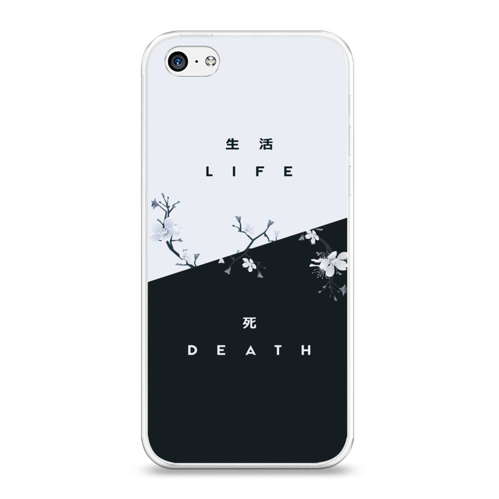 

Чехол Awog на Apple iPhone 5C / Айфон 5C "Life and death", Разноцветный, 10250-7