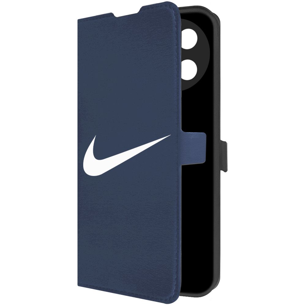 

Чехол-книжка Krutoff Eco Book для Realme 11 4G Nike синий