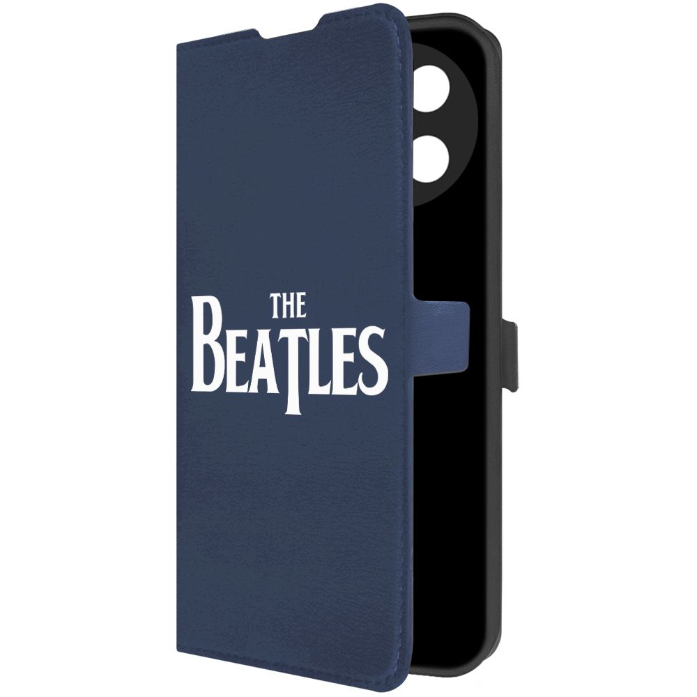 

Чехол-книжка Krutoff Eco Book для Realme 11 4G Beatles синий