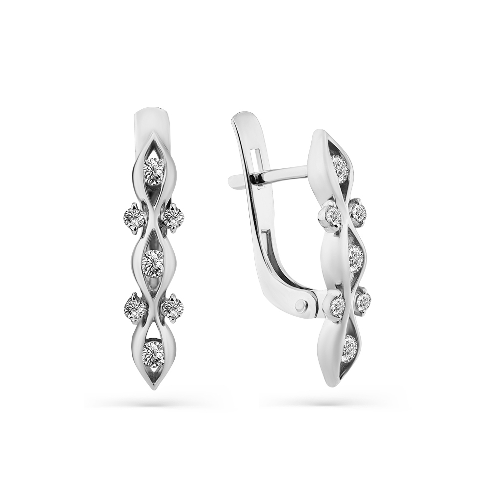 

Серьги из белого золота с бриллиантом Мастер Бриллиант 2-208429-00-00, 2-208429-00-00