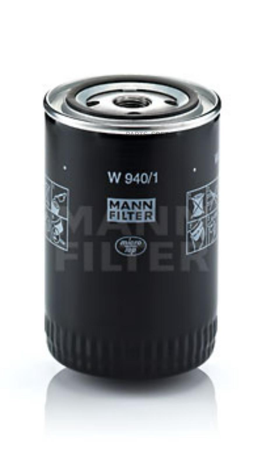 

Mann-Filter Масляный Фильтр, W9401 Mann W940/1