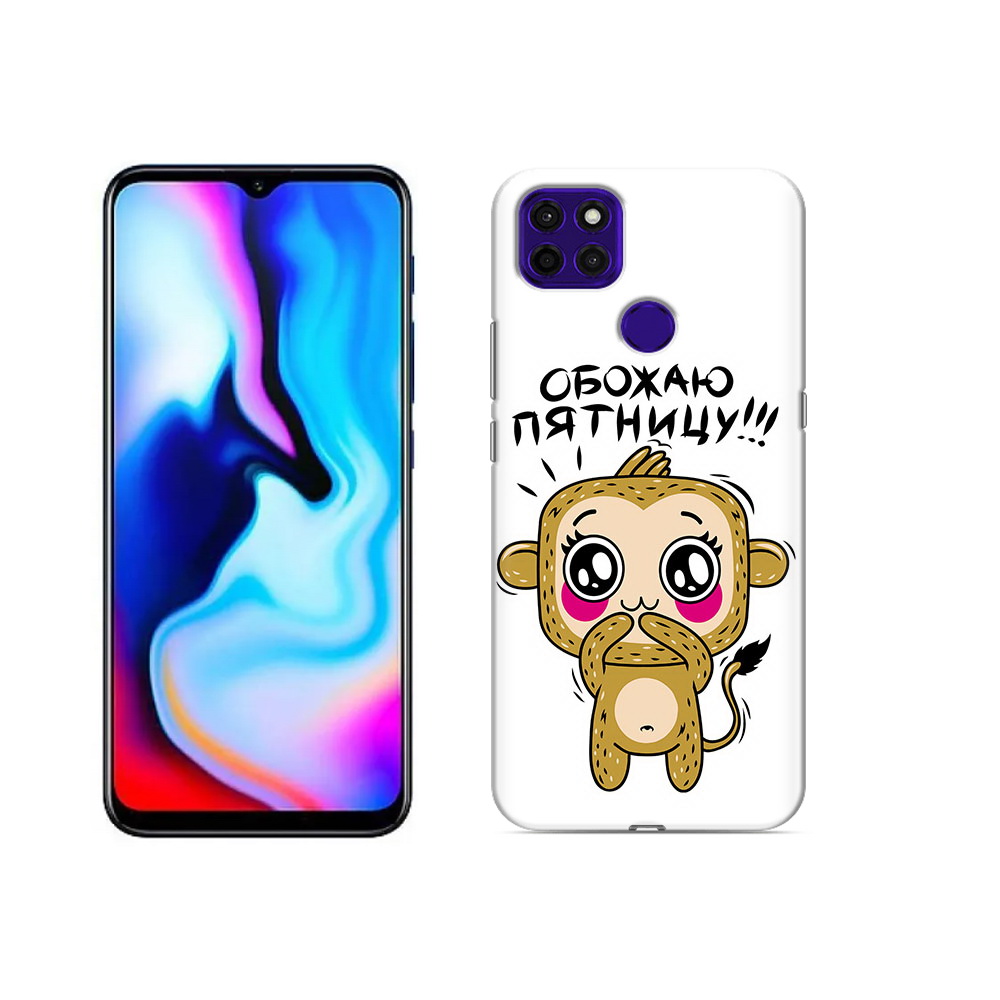

Чехол MyPads Tocco для Lenovo K12 Pro обожаю пятницу, Прозрачный, Tocco