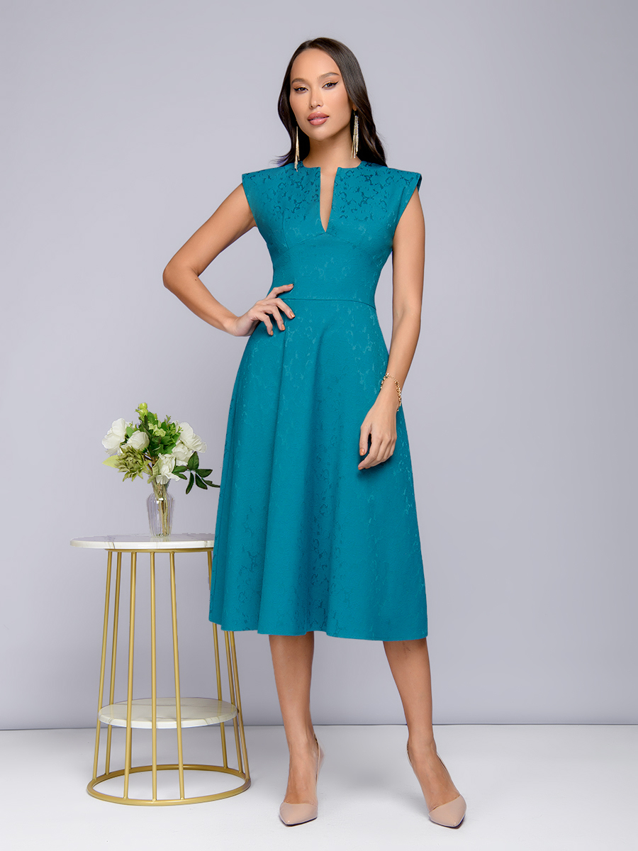 

Платье женское 1001dress 0101280 зеленое 44 RU, 0101280