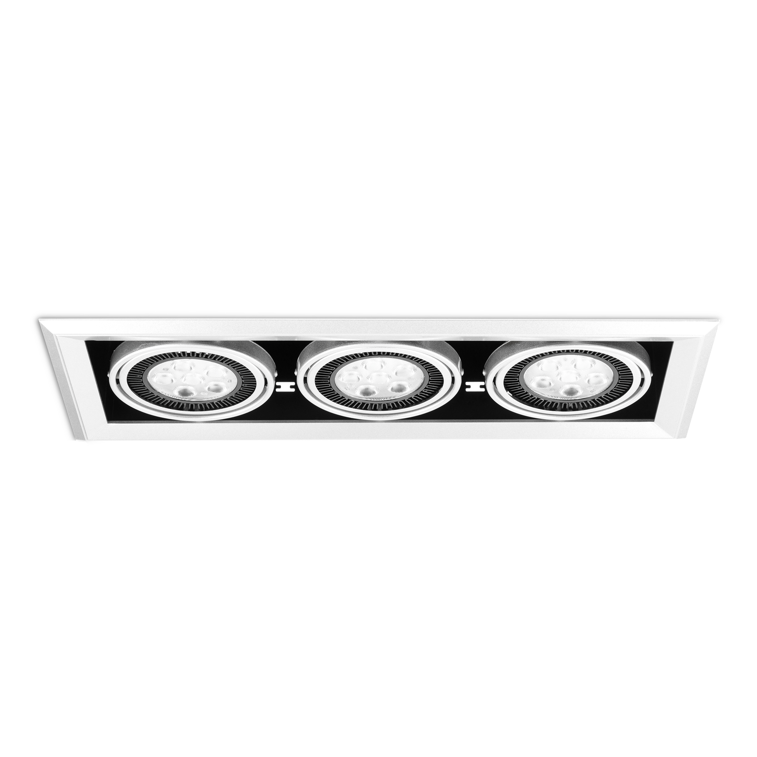 фото Встраиваемый потолочный светильник grille lamp 3 cosmo