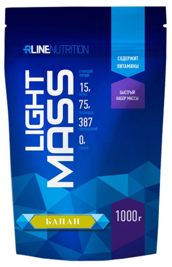 

R-LINE LIGHT MASS, 1000 g (банан), Light Mass