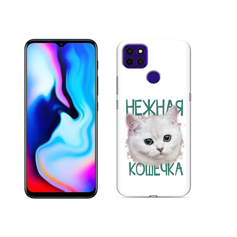 

Чехол MyPads Tocco для Lenovo K12 Pro нежная кошечка, Прозрачный, Tocco