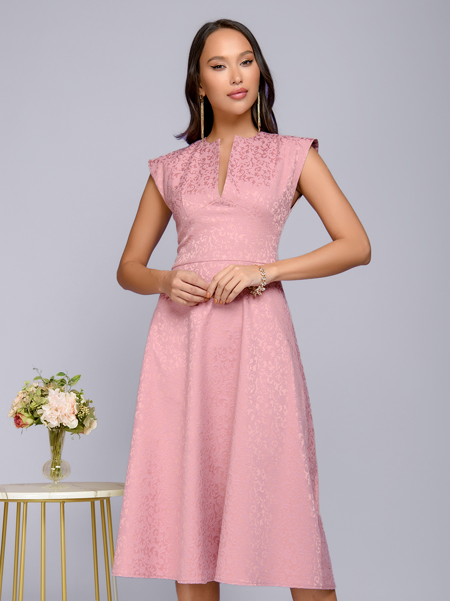 

Платье женское 1001dress 0101280 розовое 48 RU, 0101280