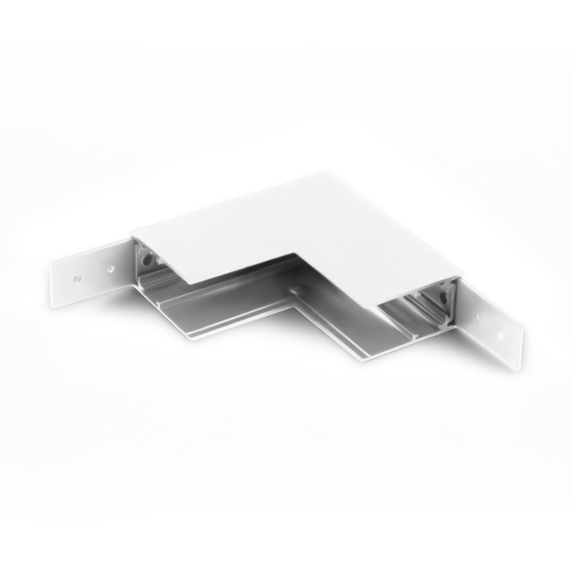 Коннектор угловой для накладного шинопровода Elektrostandard Slim Magnetic 85091/11 белый