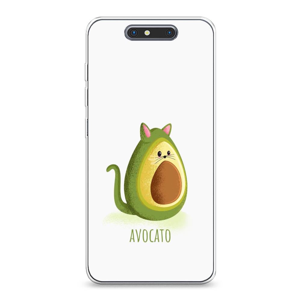 

Чехол Awog на ZTE Blade V8 / ЗТЕ Блэйд V8 "Avocato", Разноцветный, 131250-10
