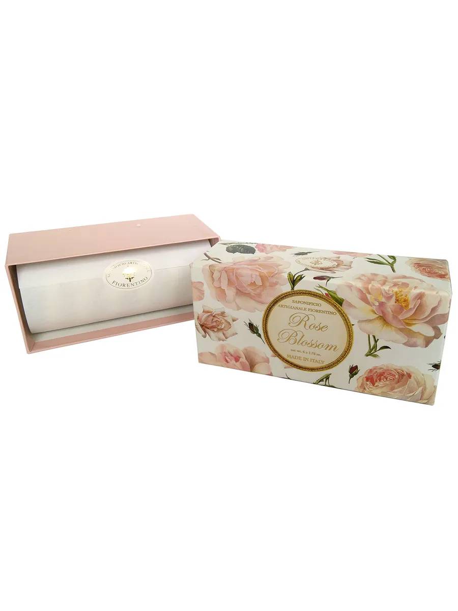 

Набор мыла туалетного фигурного SAF Rose Blossom Роза 6 шт по 50 г, Artigianale Fiorentino