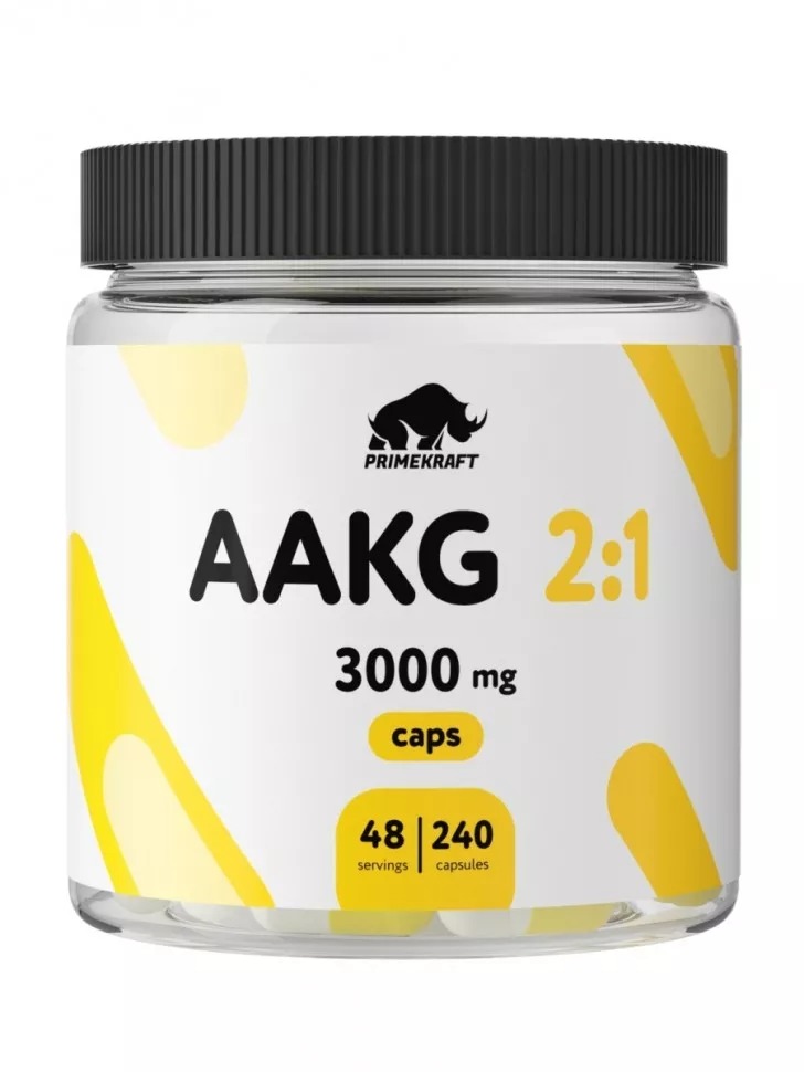 

Prime Kraft AAKG 2:1 CAPS, 240 caps (240 капсул), AAKG 2:1