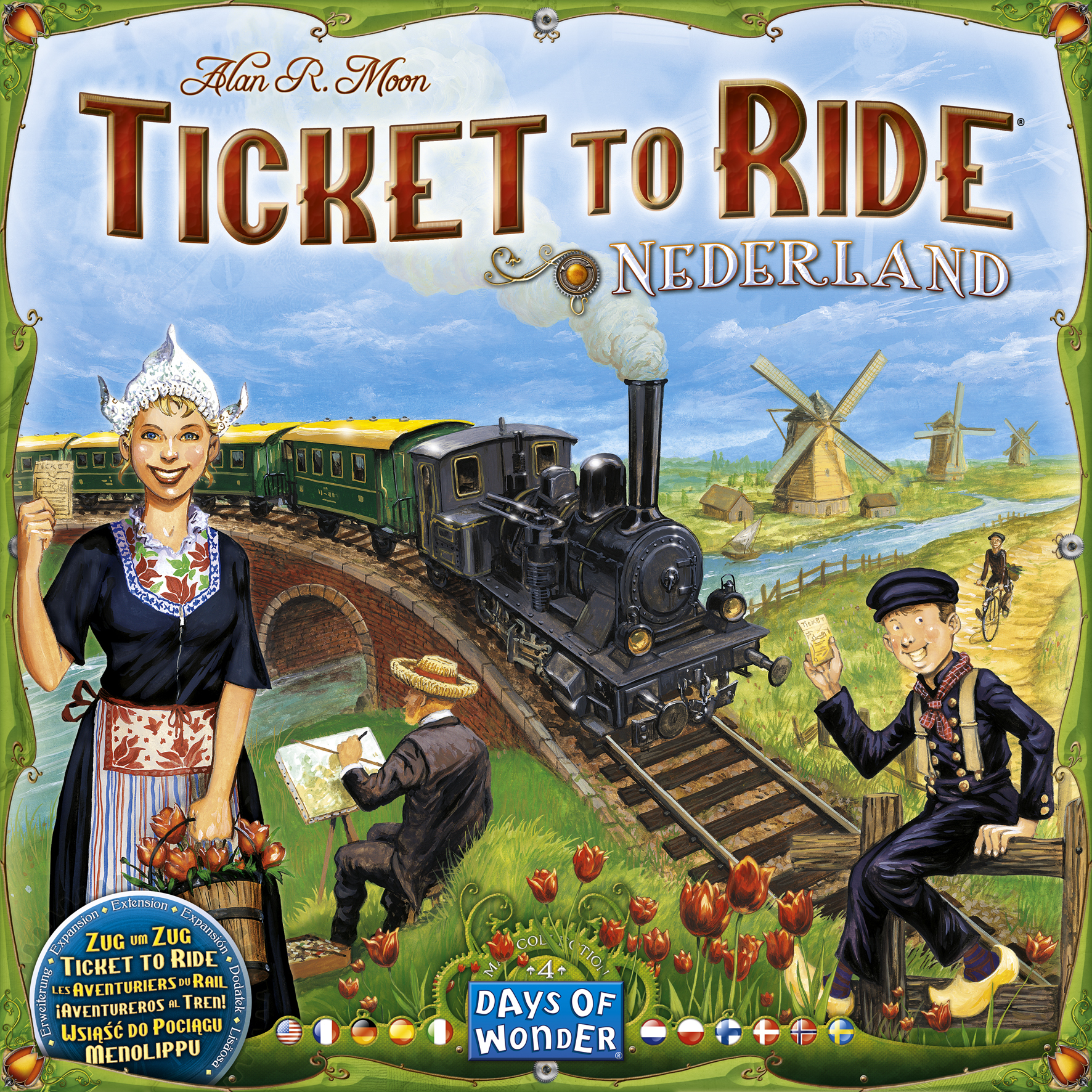 Настольная игра Ticket to Ride - Nederland