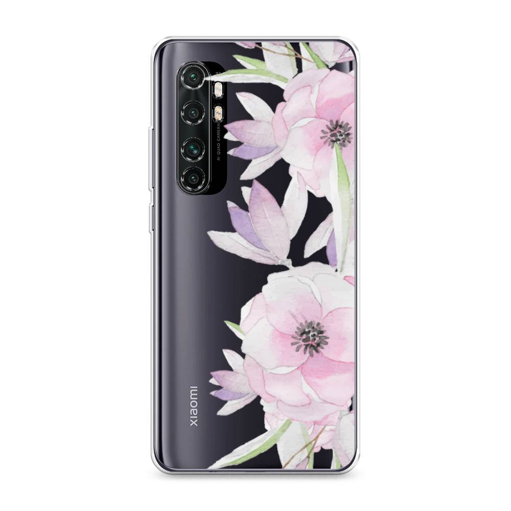 

Чехол Awog на Xiaomi Mi Note 10 Lite "Нежные анемоны", Разноцветный, 38450-8