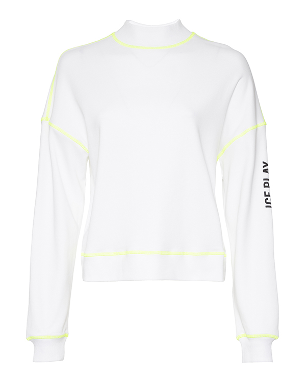 

Свитшот женский ICE Play U2ME081 белый XS, U2ME081