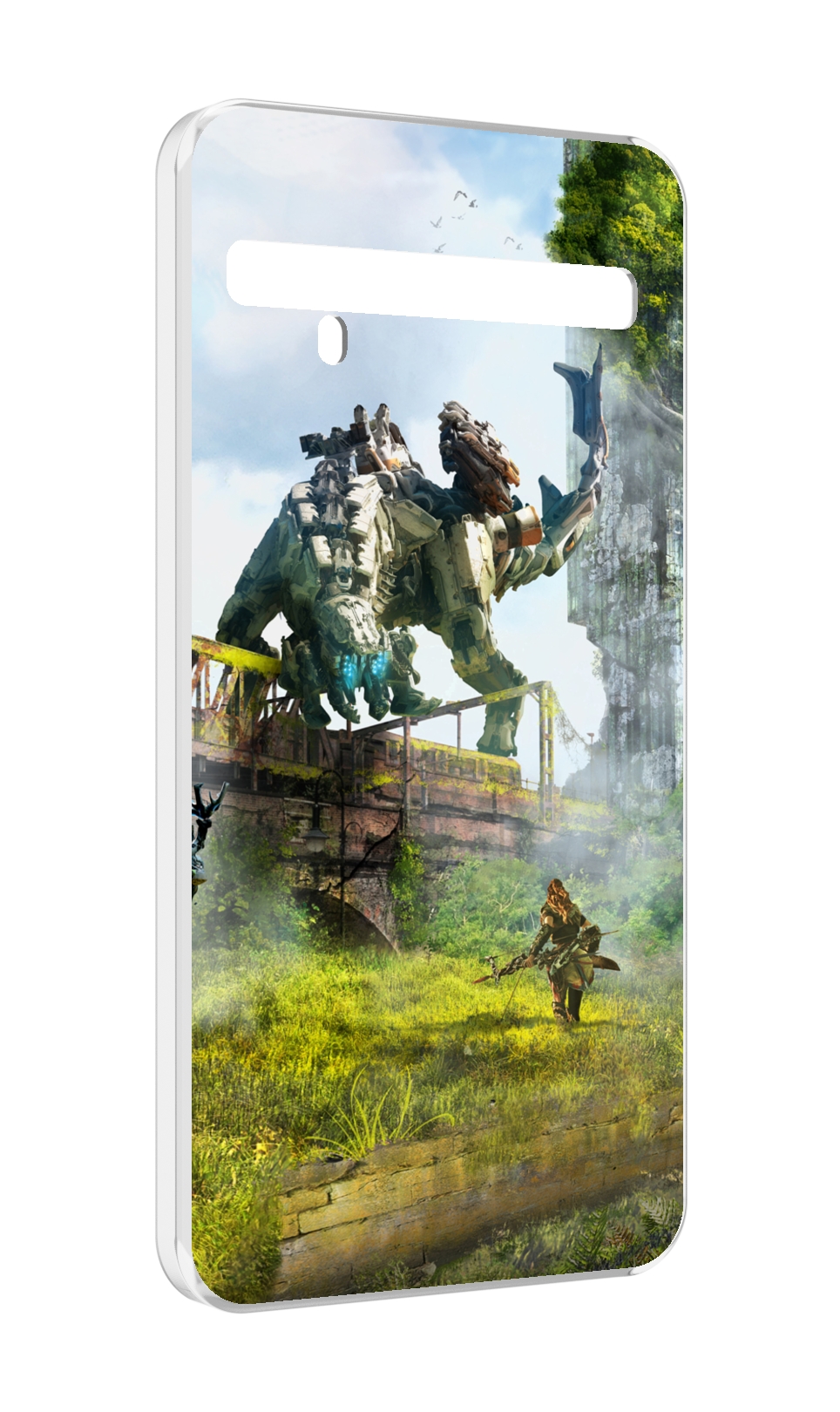 

Чехол MyPads Horizon Zero Dawn для TCL 10 Pro / TCL 10 + Plus, Прозрачный, Tocco