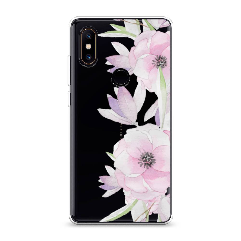 

Чехол Awog на Xiaomi Mi Mix 2S "Нежные анемоны", Разноцветный, 33450-8