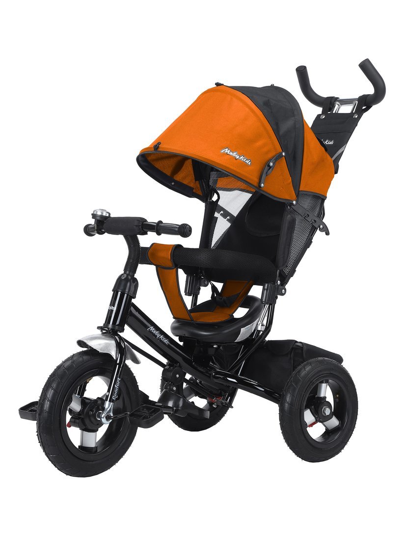 

Велосипед детский трехколесный Moby Kids Comfort 12x10 AIR, Оранжевый, 649237