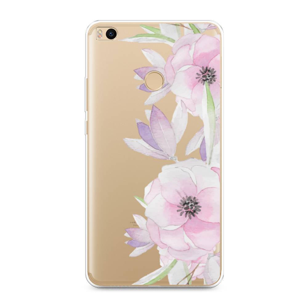

Чехол Awog на Xiaomi Mi Max 2 "Нежные анемоны", Разноцветный, 32150-8