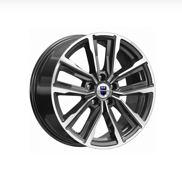 

Колесный диск R17 5x114,3 7,5J ET45 D66,1 K&K Лацио Алмаз черный