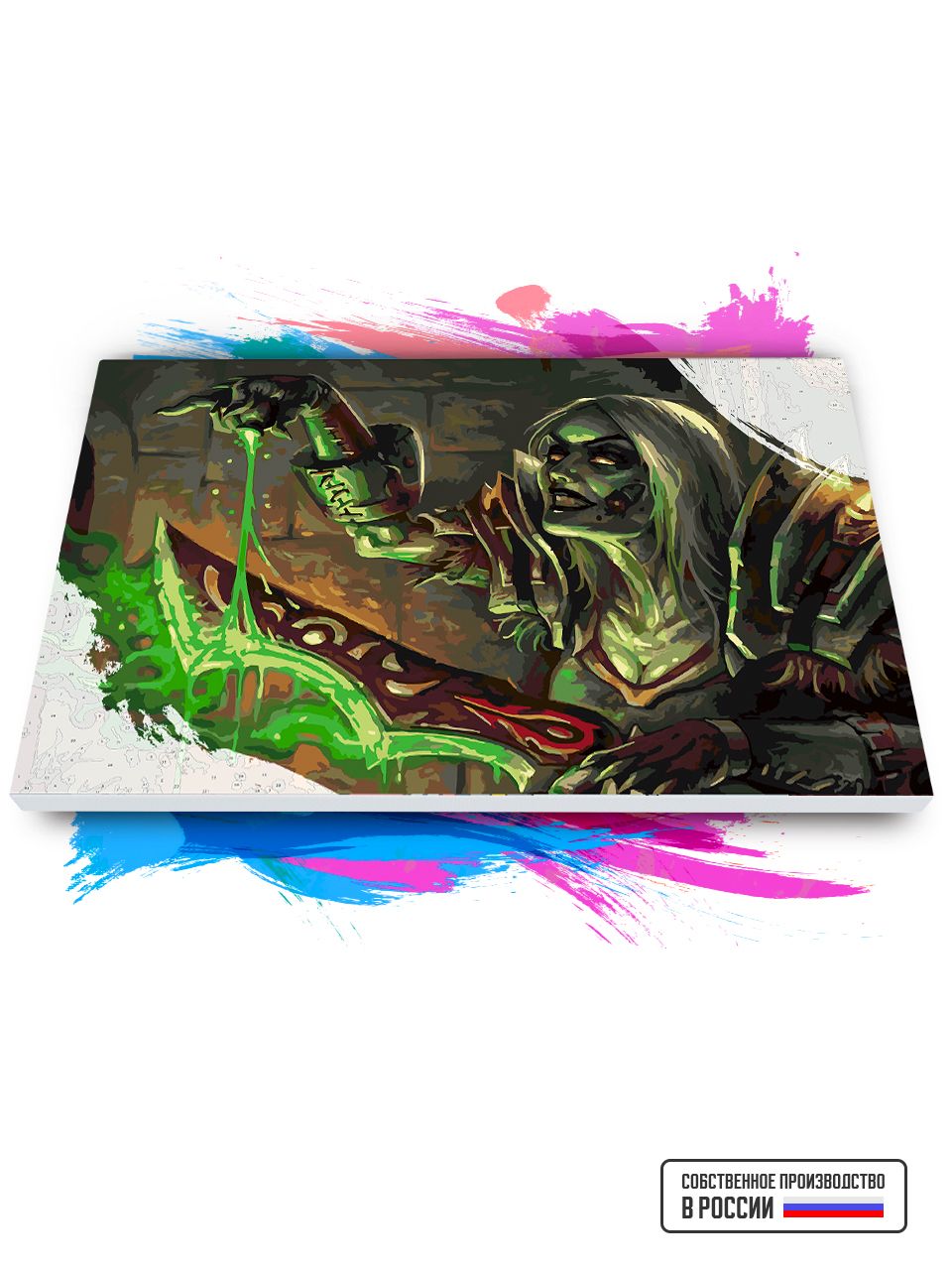 

Картина по номерам Красиво Красим WOW - Rogue poison, 60 х 90 см, WOW - Rogue poison