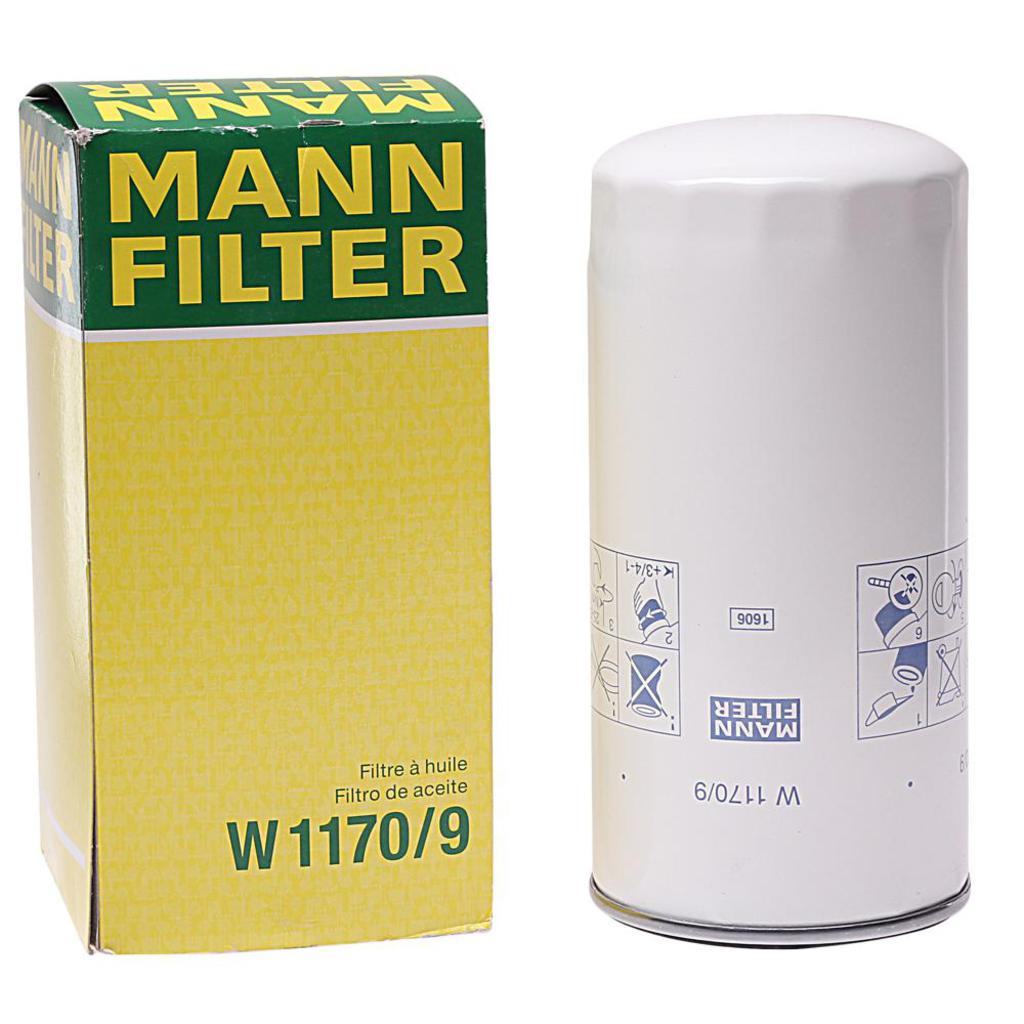

Фильтр Масляный Ford Cargo (04-) Mann W1170/9