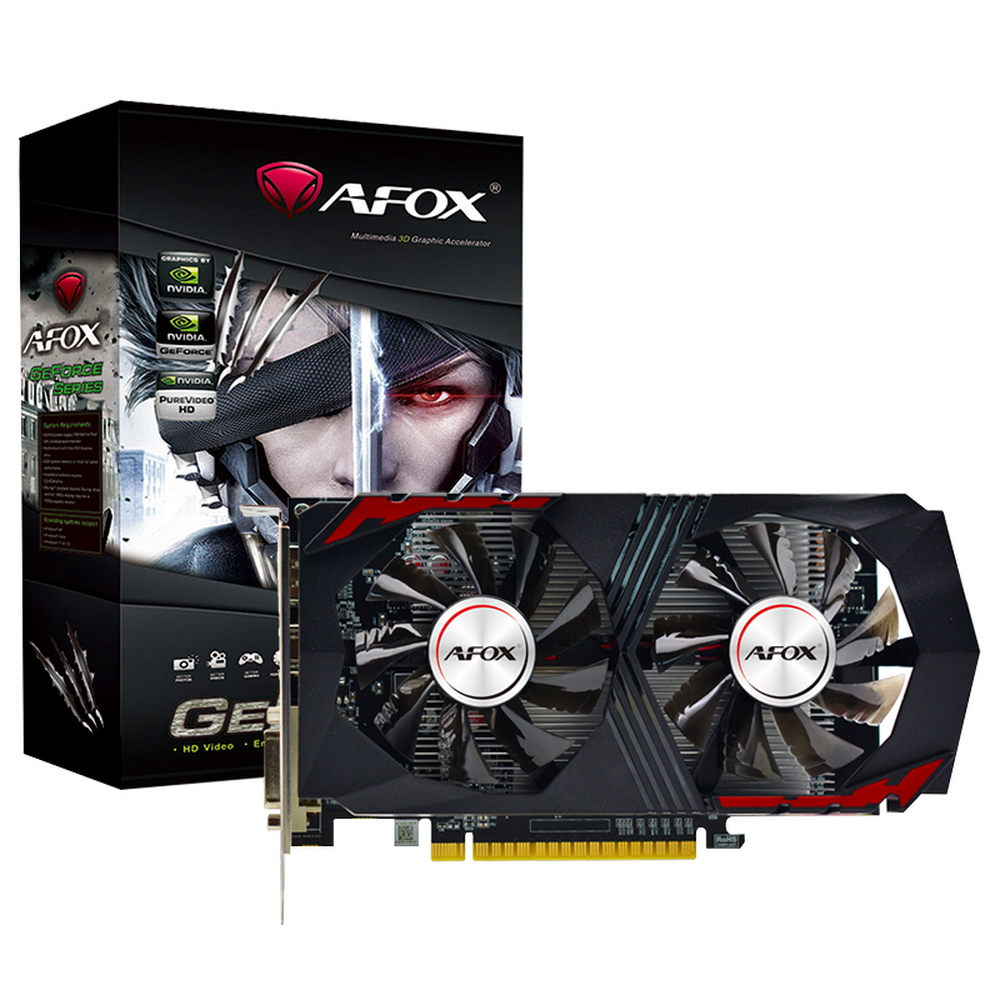 

Видеокарта Afox GTX1050Ti 4096MB GDDR5, Geforce GTX 1050 Ti