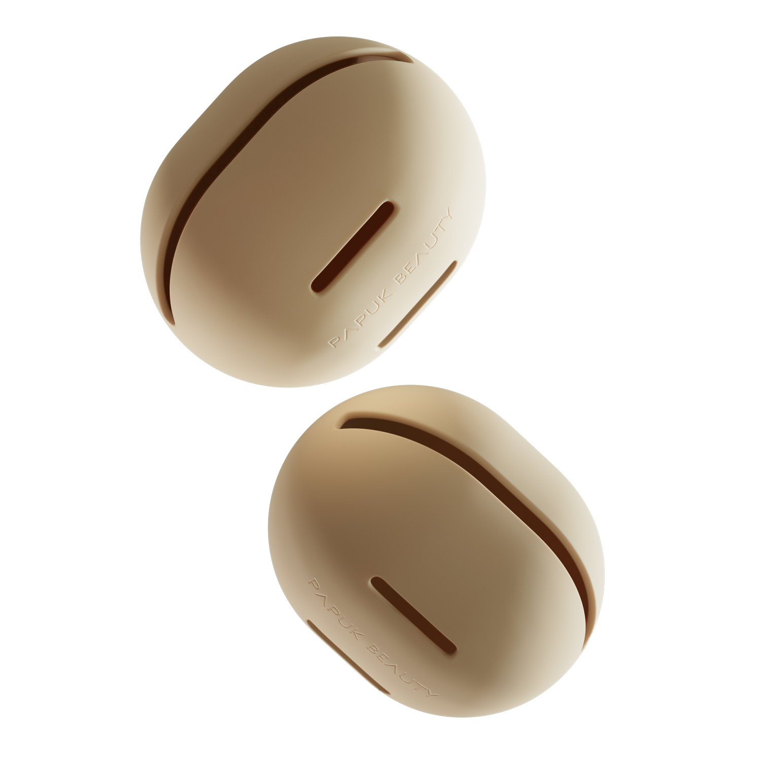 Футляр для спонжа PAPUK BEAUTY чехол-органайзер для косметики силиконовый молочный 1200₽