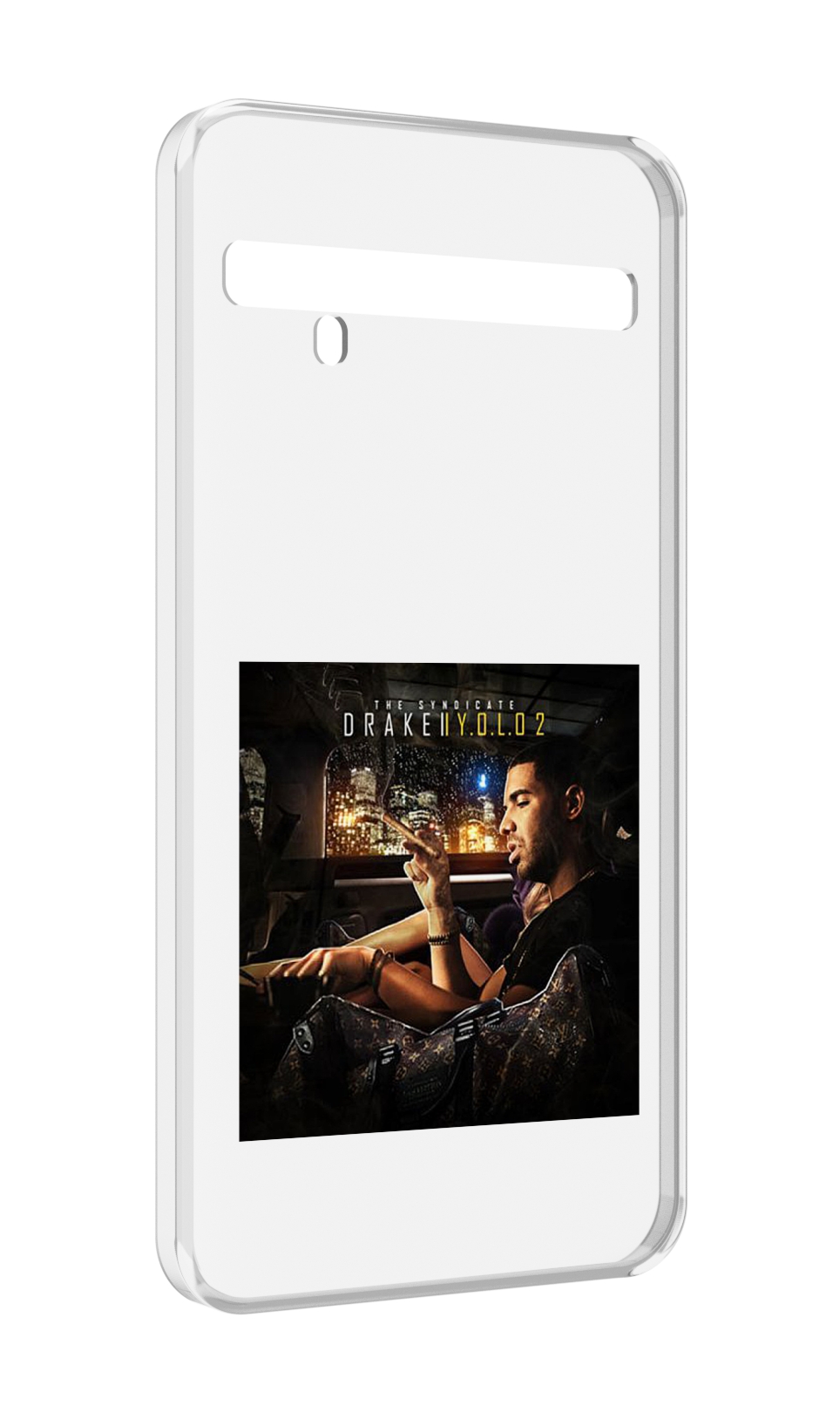 

Чехол MyPads Drake - You Only Live Once 2 для TCL 10 Pro / TCL 10 + Plus, Прозрачный, Tocco