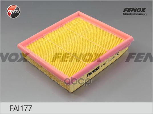 

Фильтр Воздушный Fenox Fai177 FENOX арт. FAI177