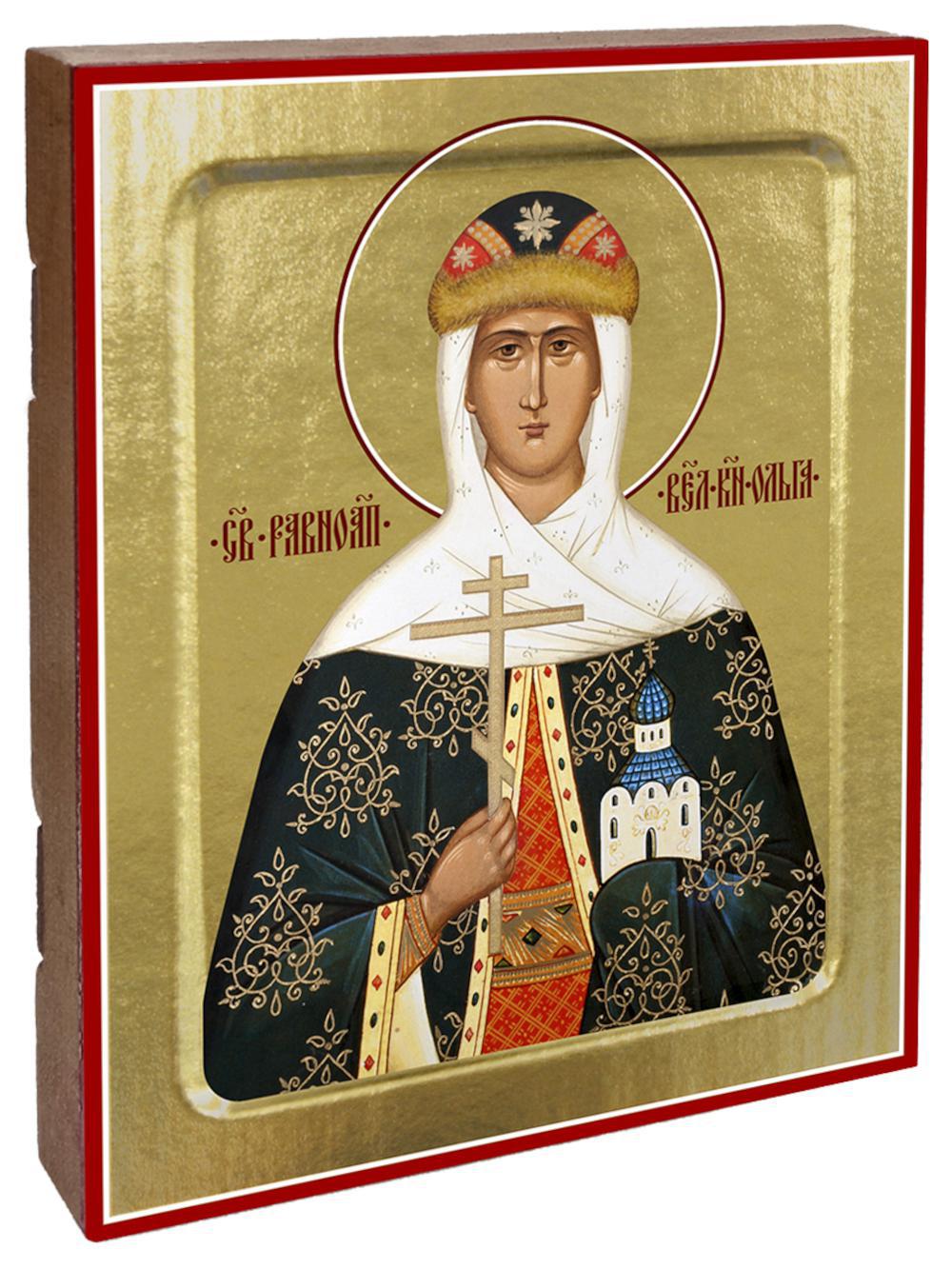 

Икона Синопсисъ Ольги равноапостольной княгини на дереве 125х160