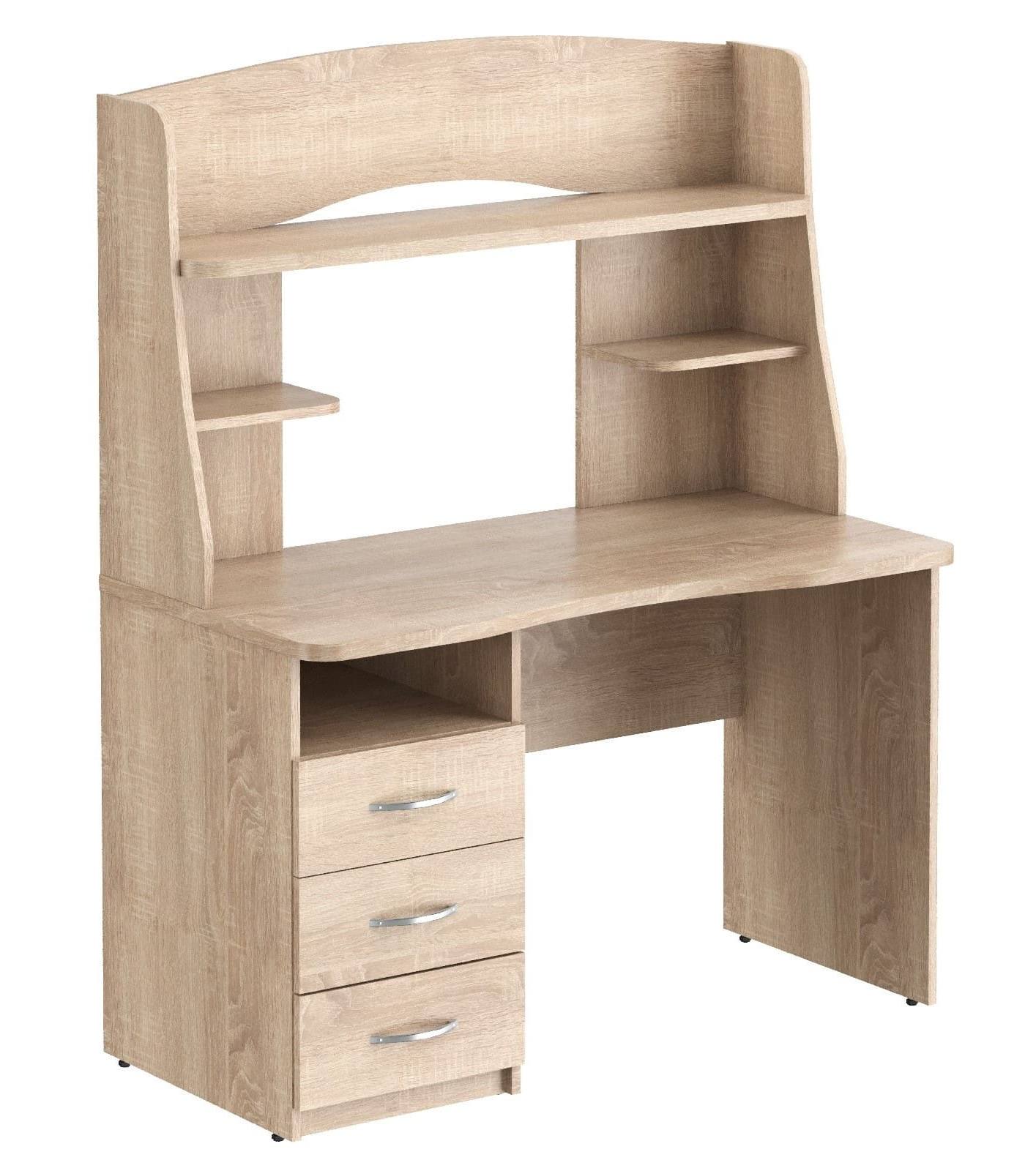 

Skyland Стол компьютерный CD 1215 COMP 120x60 см, дуб сонома светлый, Comp