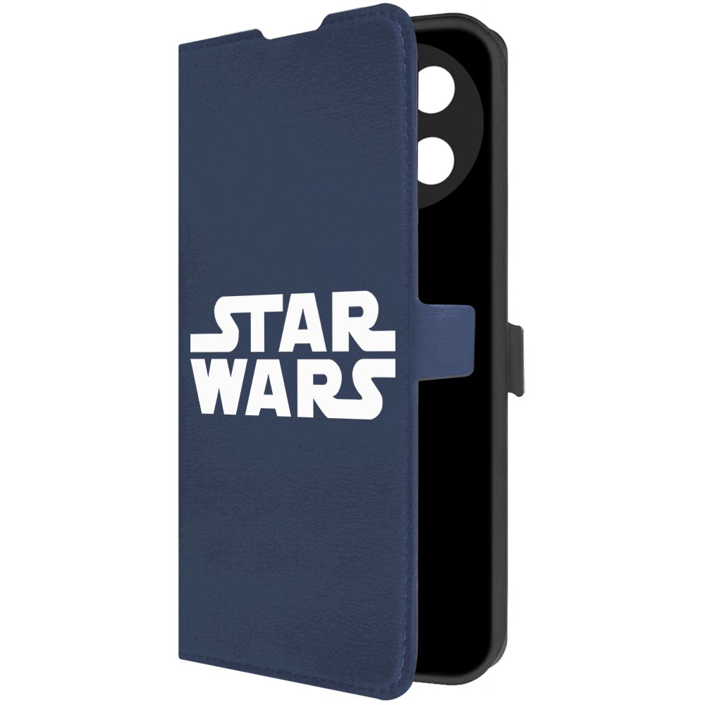 

Чехол-книжка Krutoff Eco Book для Realme 11 4G Star Wars синий