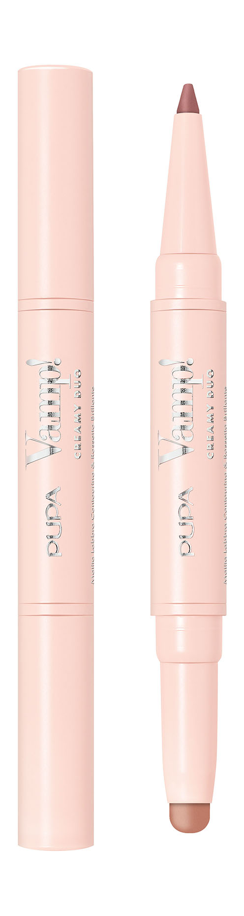 Помада-карандаш для губ Pupa Vamp Creamy Duo тон 005 Насыщенный нюд 1 г 1704₽