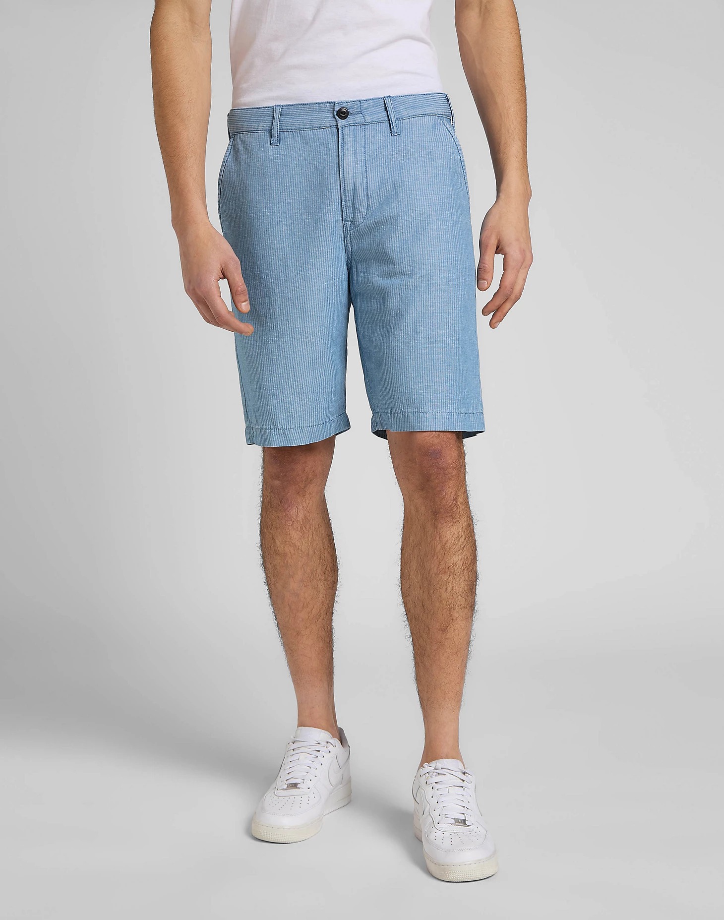 фото Шорты мужские lee regular chino short голубые 29