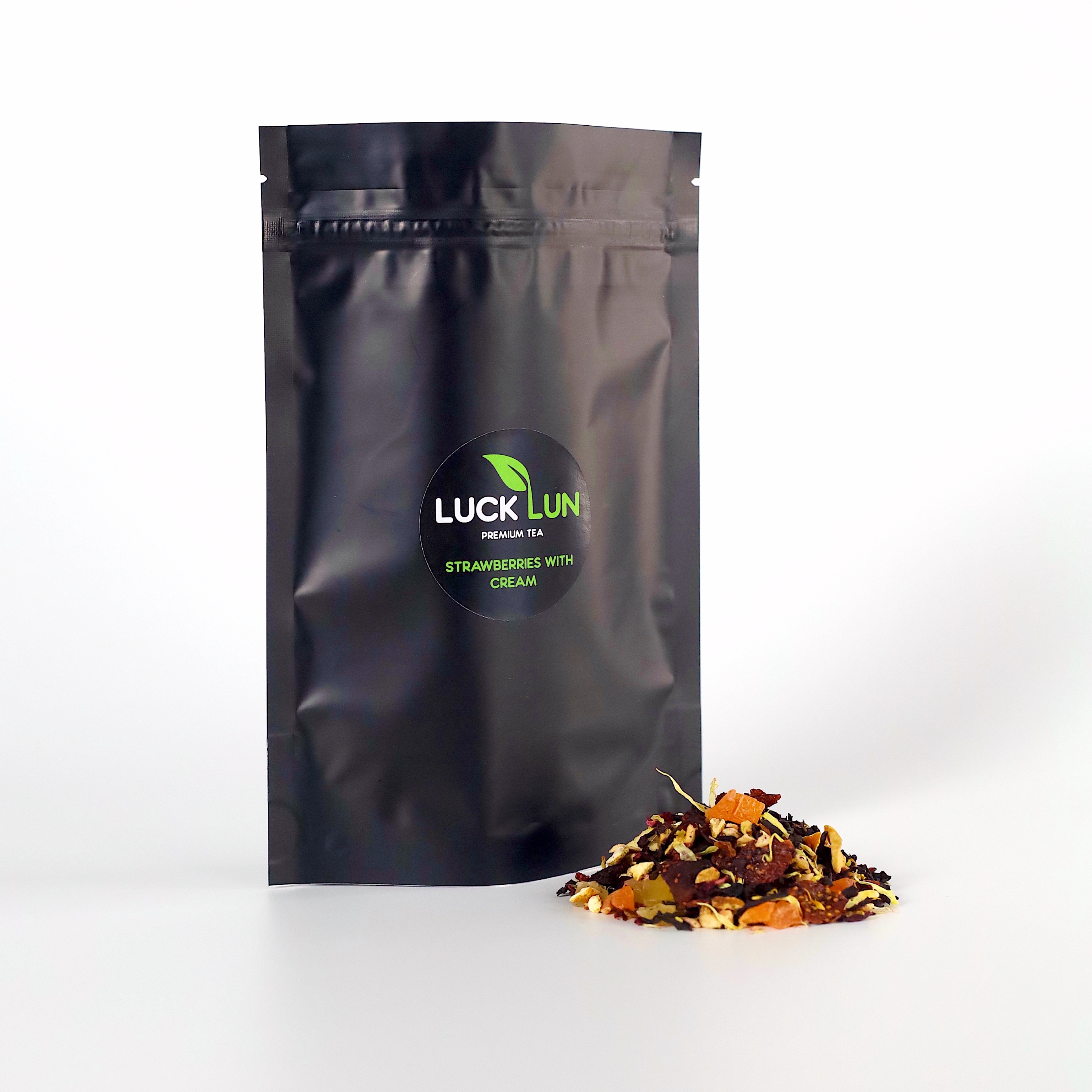 

Чай каркаде фруктовый Luck Lun Клубника и сливки, черная упаковка, 50 гр.