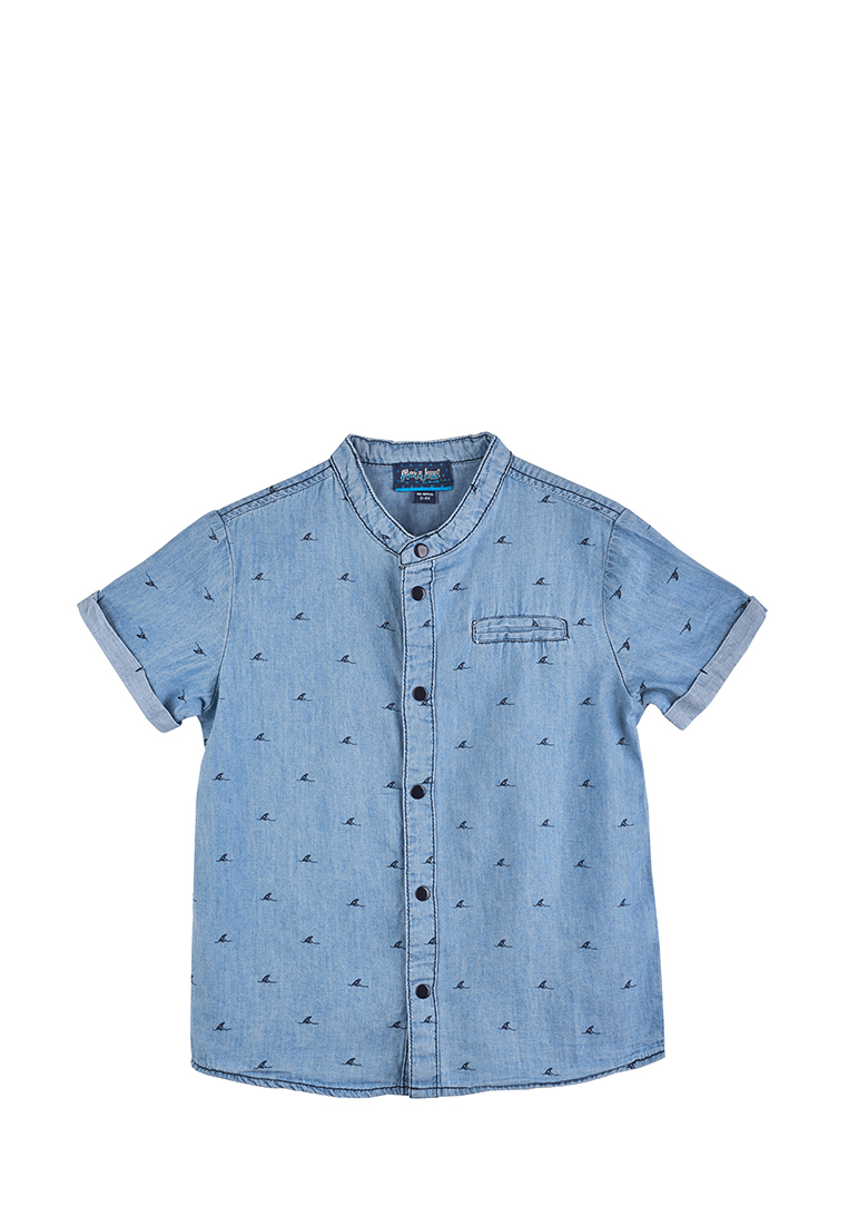Рубашка детская Max&jessi SS21C586 синий р.98
